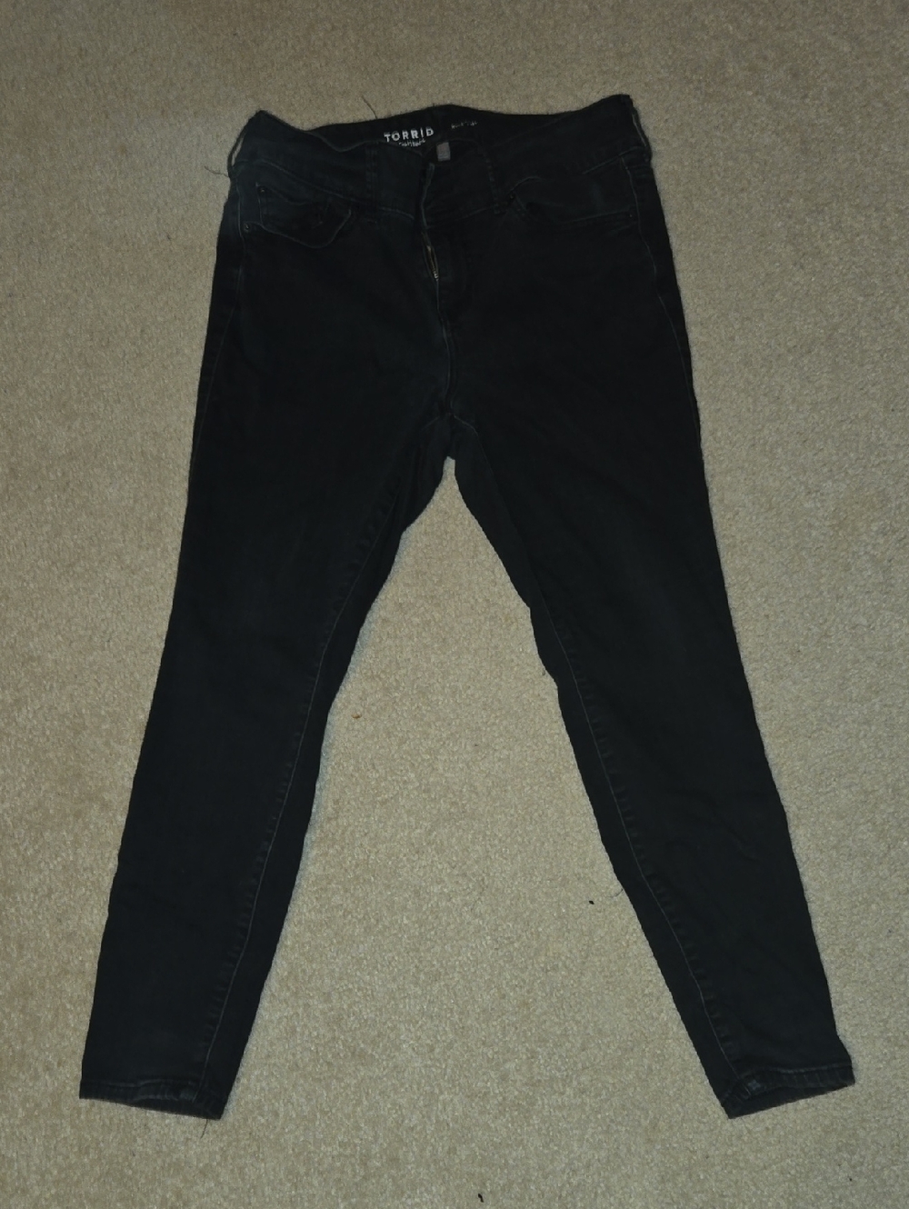 torrid Black Slim Stretch Jeggings